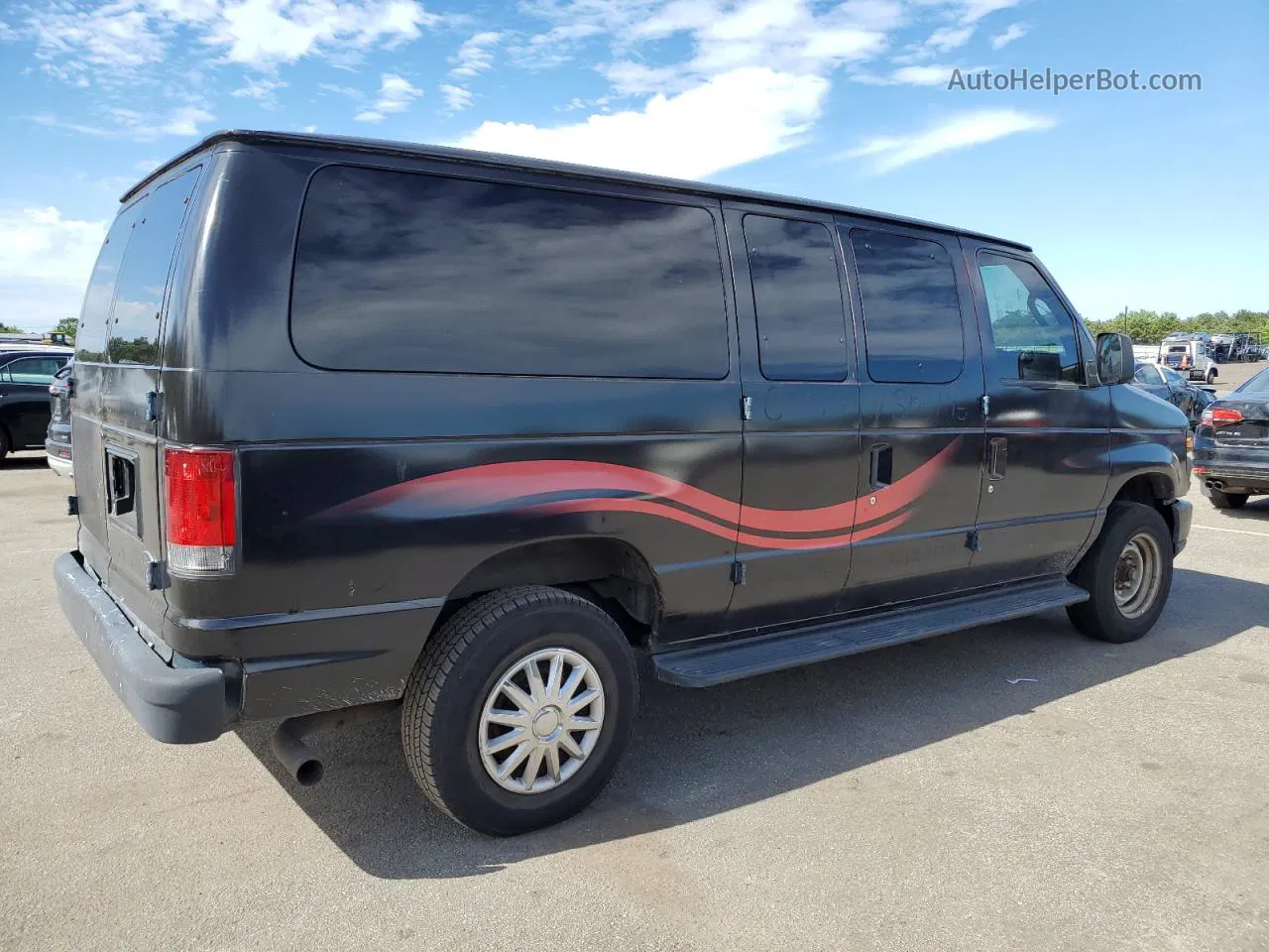 2012 Ford Econoline E350 Super Duty Wagon Black vin: 1FBNE3BLXCDA52821