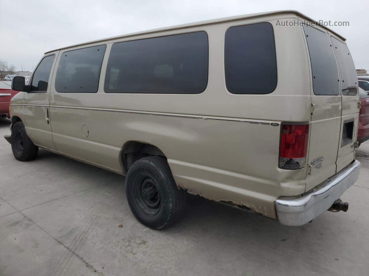 2007 Ford Econoline E350 Super Duty Wagon Желто-коричневый vin: 1FBSS31L17DA62236