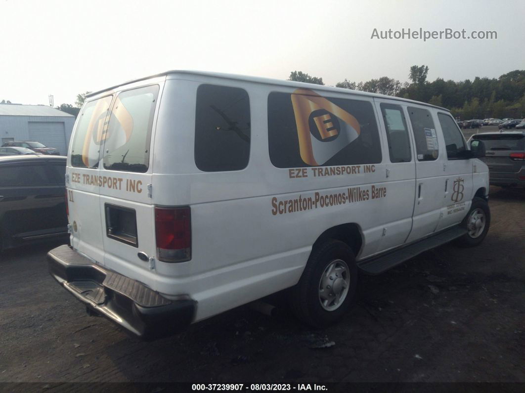 2007 Ford Econoline Wagon Xl/xlt White vin: 1FBSS31L37DB42699