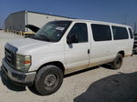 2008 Ford Econoline E350 Super Duty Wagon White vin: 1FBSS31L38DA64250