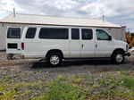 2008 Ford Econoline E350 Super Duty Wagon White vin: 1FBSS31L38DB08070