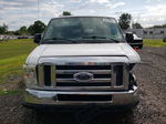 2008 Ford Econoline E350 Super Duty Wagon White vin: 1FBSS31L38DB08070