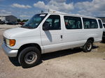 2007 Ford Econoline E350 Super Duty Wagon White vin: 1FBSS31L47DA67785