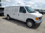 2007 Ford Econoline E350 Super Duty Wagon White vin: 1FBSS31L57DA67682