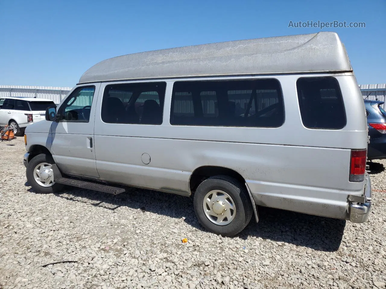 2007 Ford Econoline E350 Super Duty Wagon Silver vin: 1FBSS31L57DB43966