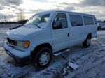 2007 Ford Econoline E350 Super Duty Wagon White vin: 1FBSS31L67DA00542