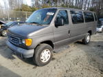 2007 Ford Econoline E350 Super Duty Wagon Gray vin: 1FBSS31L67DA83115