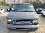 2007 Ford Econoline E350 Super Duty Wagon Gray vin: 1FBSS31L67DA83115