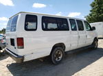 2007 Ford Econoline E350 Super Duty Wagon White vin: 1FBSS31L67DB40803