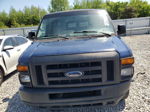 2008 Ford Econoline E350 Super Duty Wagon Blue vin: 1FBSS31L68DA86243