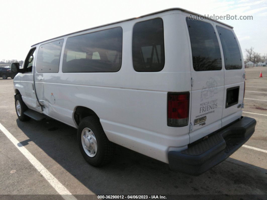 2008 Ford Econoline Wagon Xl/xlt White vin: 1FBSS31L78DA09283