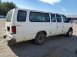 2007 Ford Econoline E350 Super Duty Wagon White vin: 1FBSS31L97DA80421