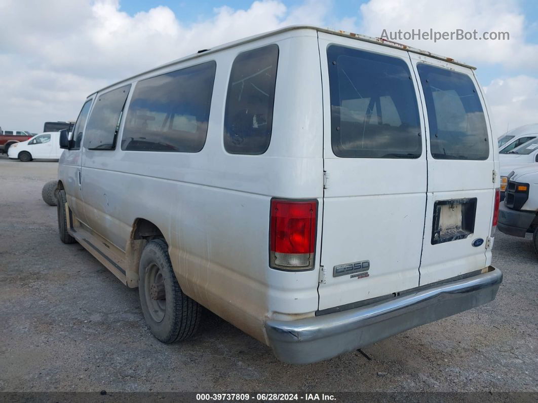 2007 Ford E-350 Super Duty Xl/xlt White vin: 1FBSS31L97DA82637