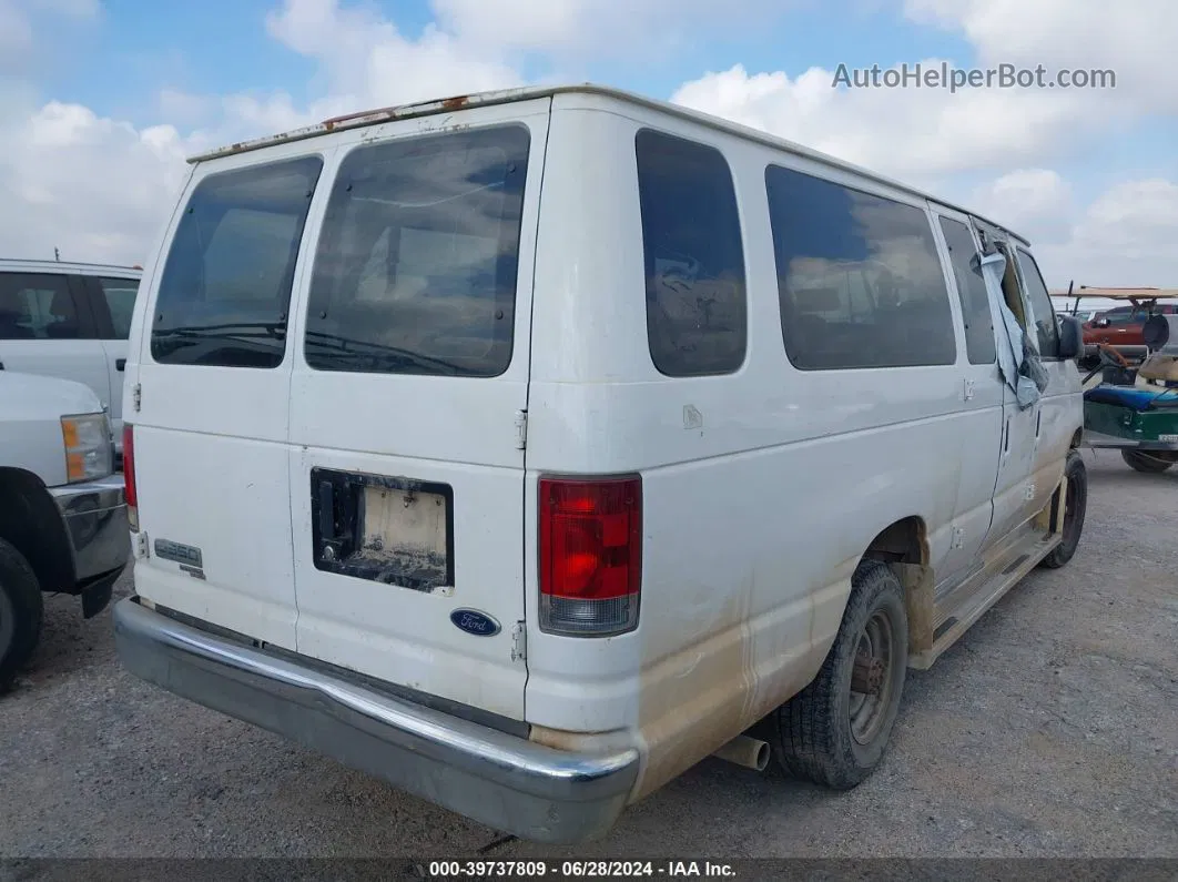 2007 Ford E-350 Super Duty Xl/xlt White vin: 1FBSS31L97DA82637