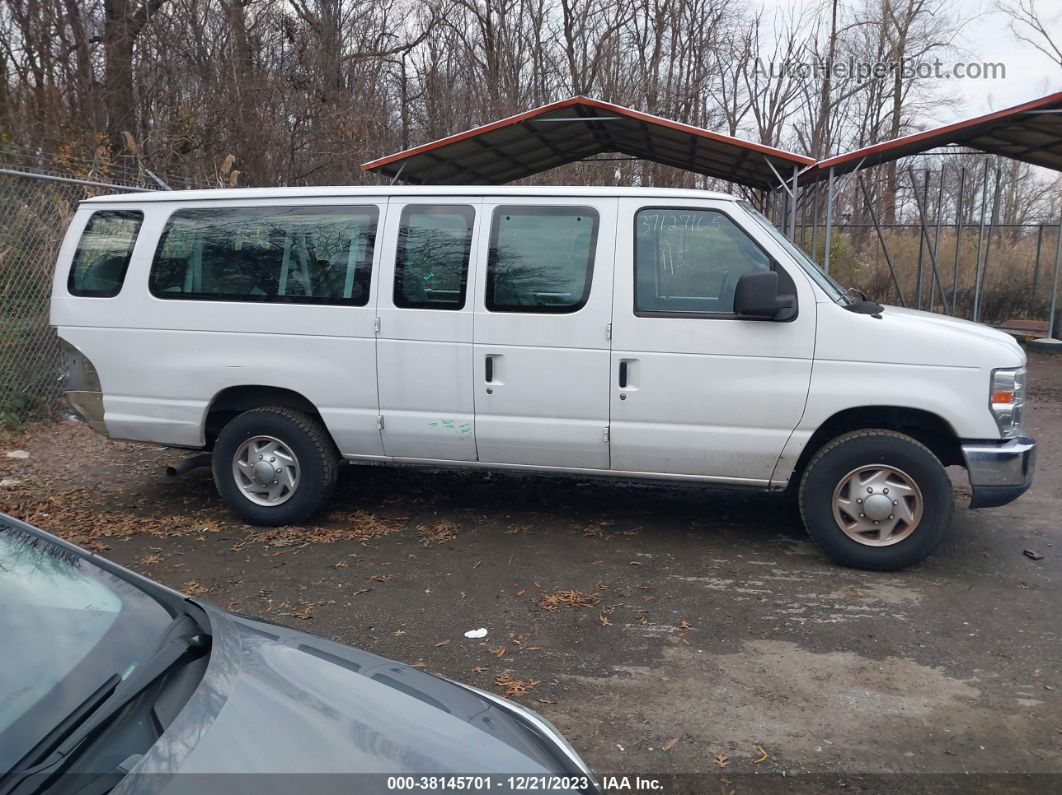 2013 Ford E-350 Super Duty Xlt White vin: 1FBSS3BL0DDB07984