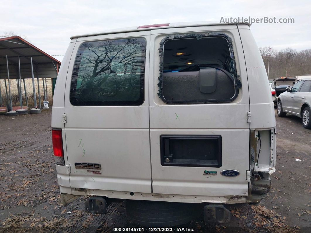 2013 Ford E-350 Super Duty Xlt White vin: 1FBSS3BL0DDB07984