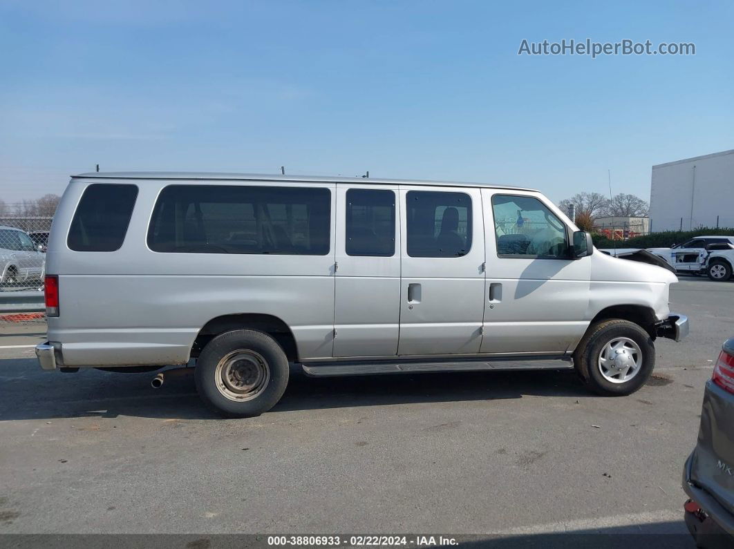 2012 Ford Econoline E350 Super Duty Wagon Silver vin: 1FBSS3BL1CDB00458