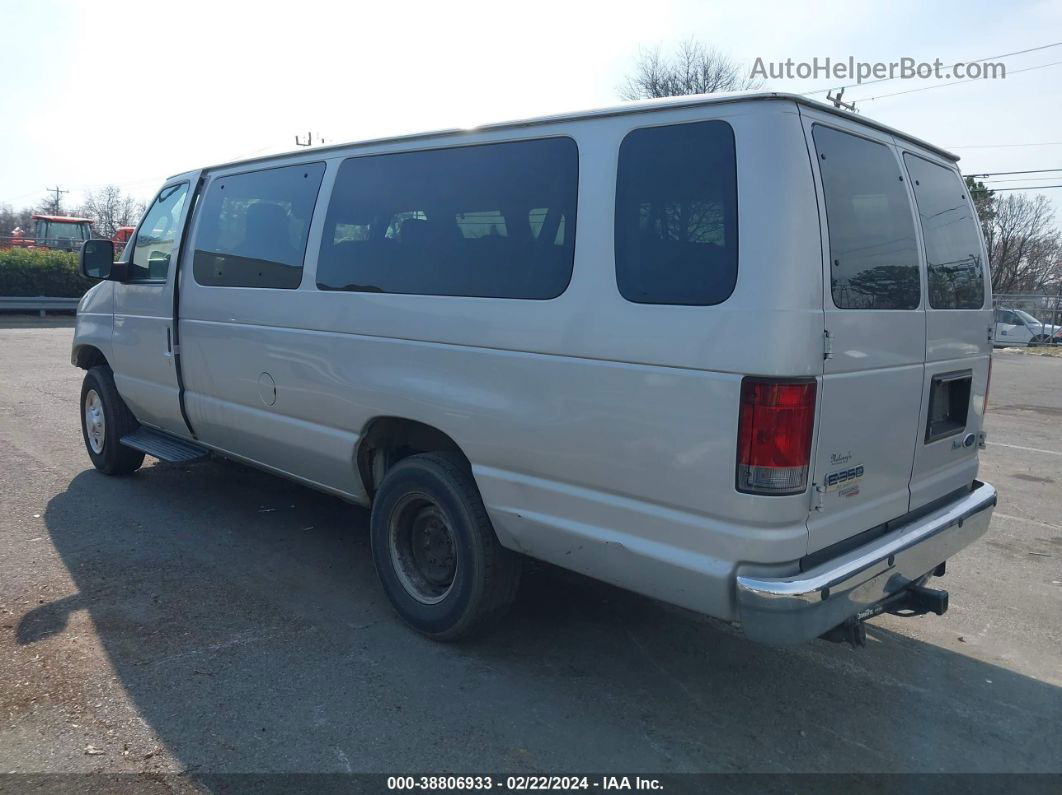 2012 Ford Econoline E350 Super Duty Wagon Silver vin: 1FBSS3BL1CDB00458