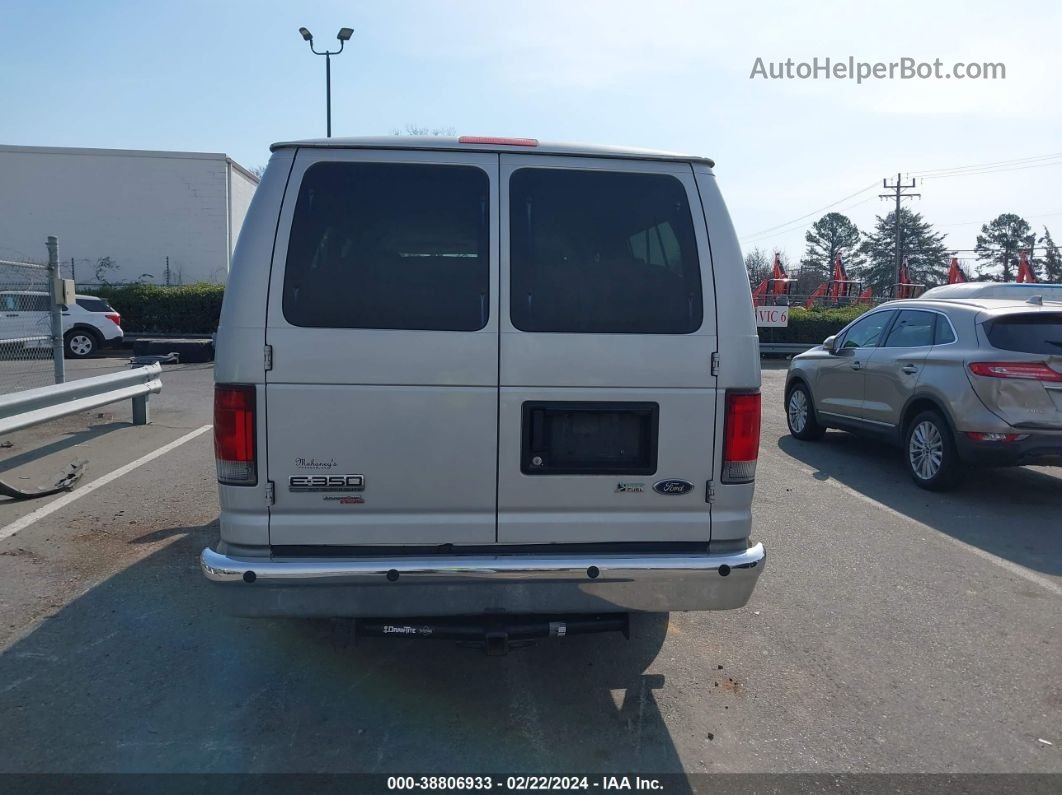 2012 Ford Econoline E350 Super Duty Wagon Silver vin: 1FBSS3BL1CDB00458