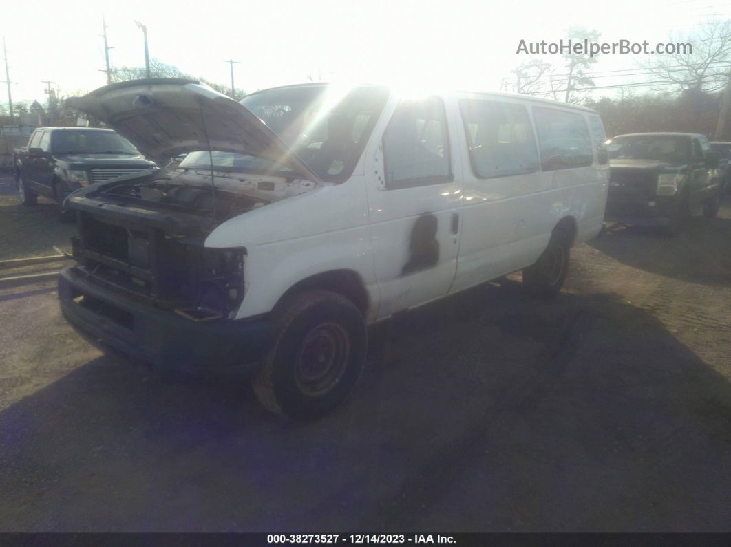 2013 Ford E-350 Super Duty Xl White vin: 1FBSS3BL1DDA77457