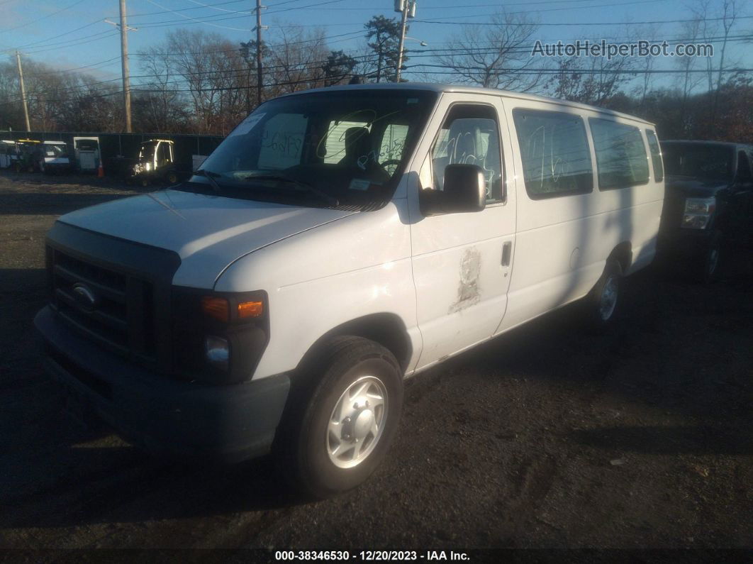 2013 Ford E-350 Super Duty Xl White vin: 1FBSS3BL1DDA77460