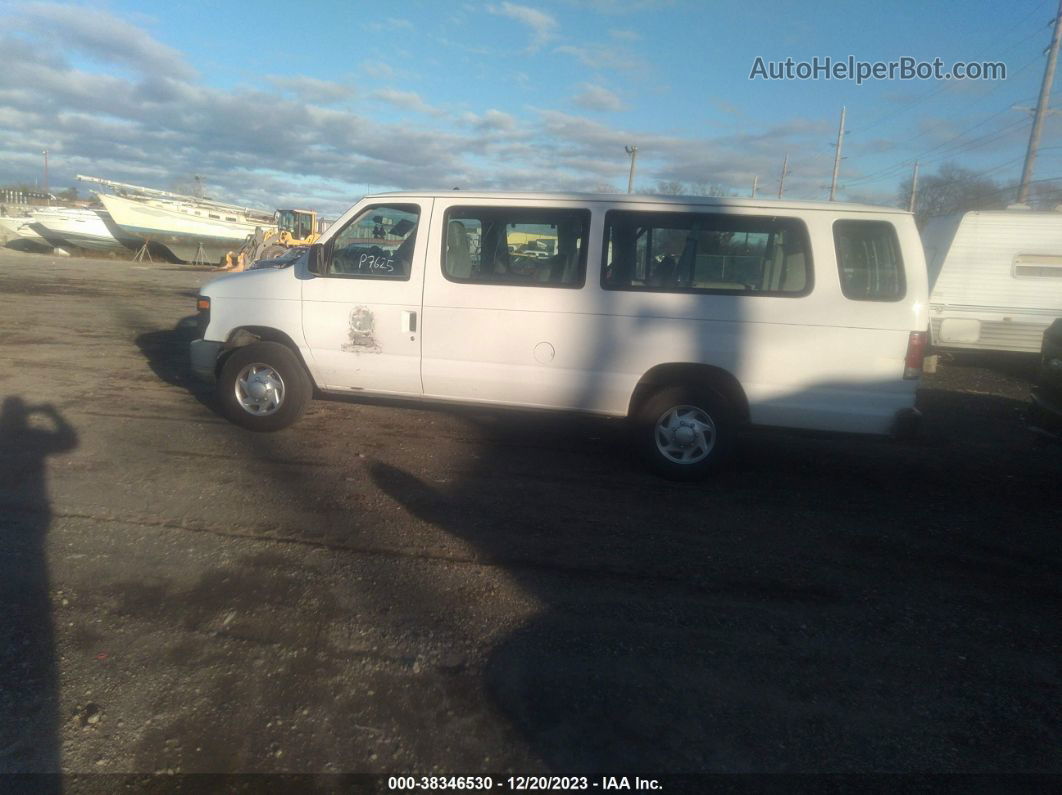 2013 Ford E-350 Super Duty Xl White vin: 1FBSS3BL1DDA77460