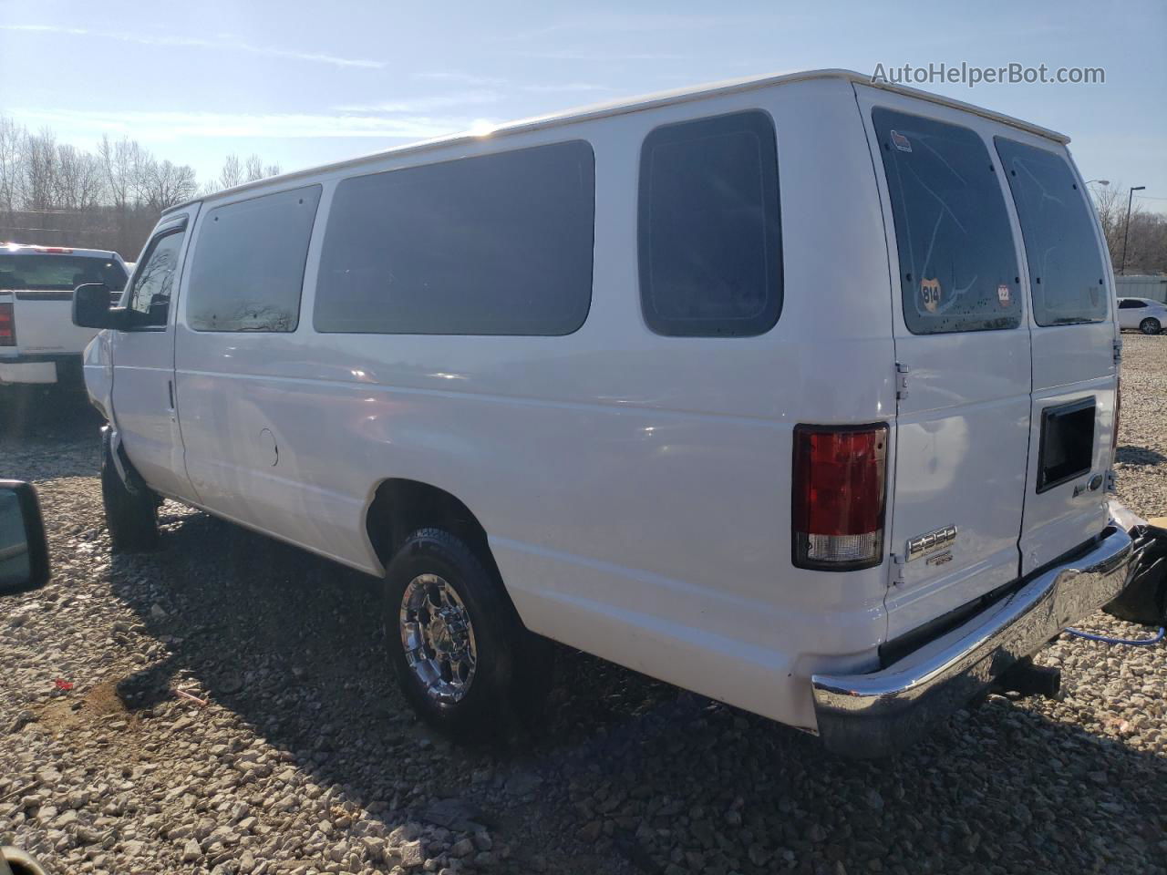 2010 Ford Econoline E350 Super Duty Wagon Белый vin: 1FBSS3BL2ADA01094