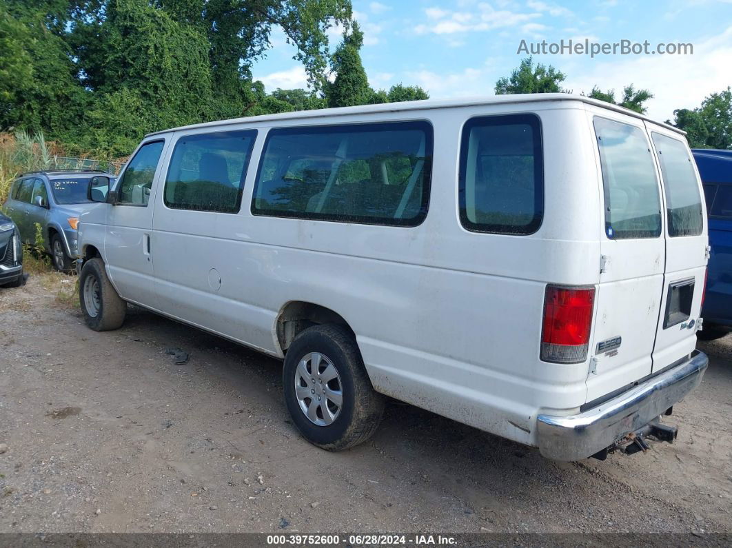 2013 Ford E-350 Super Duty Xlt White vin: 1FBSS3BL2DDA00791