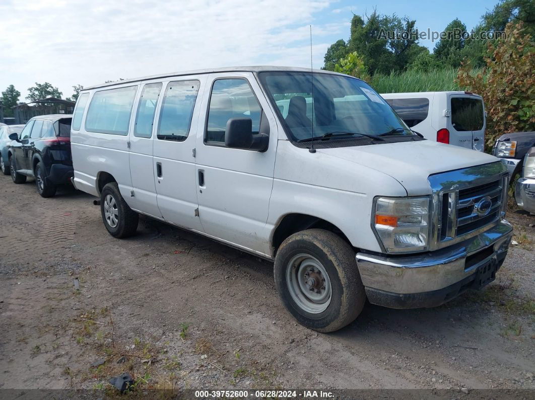 2013 Ford E-350 Super Duty Xlt White vin: 1FBSS3BL2DDA00791