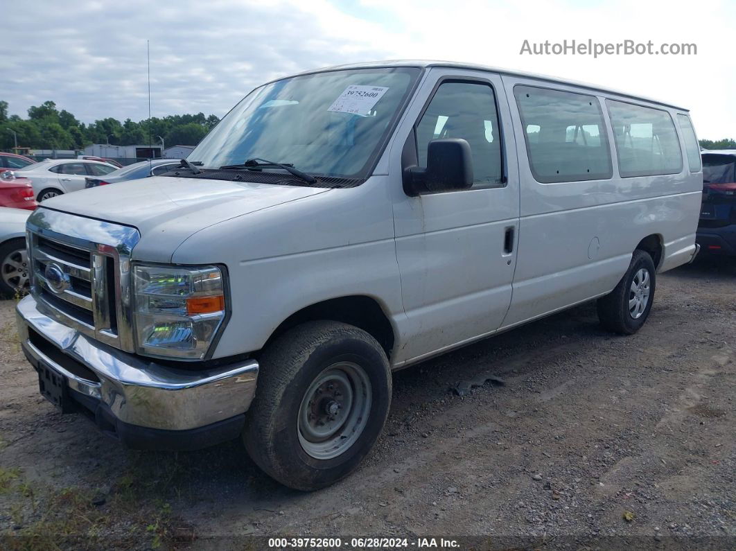 2013 Ford E-350 Super Duty Xlt White vin: 1FBSS3BL2DDA00791