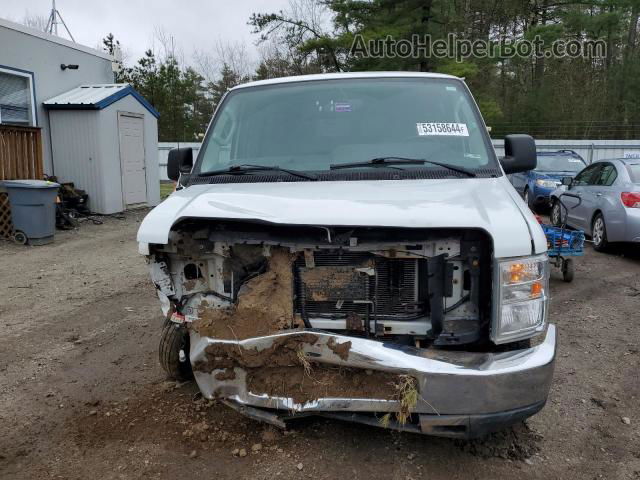 2013 Ford Econoline E350 Super Duty Wagon White vin: 1FBSS3BL2DDA94669