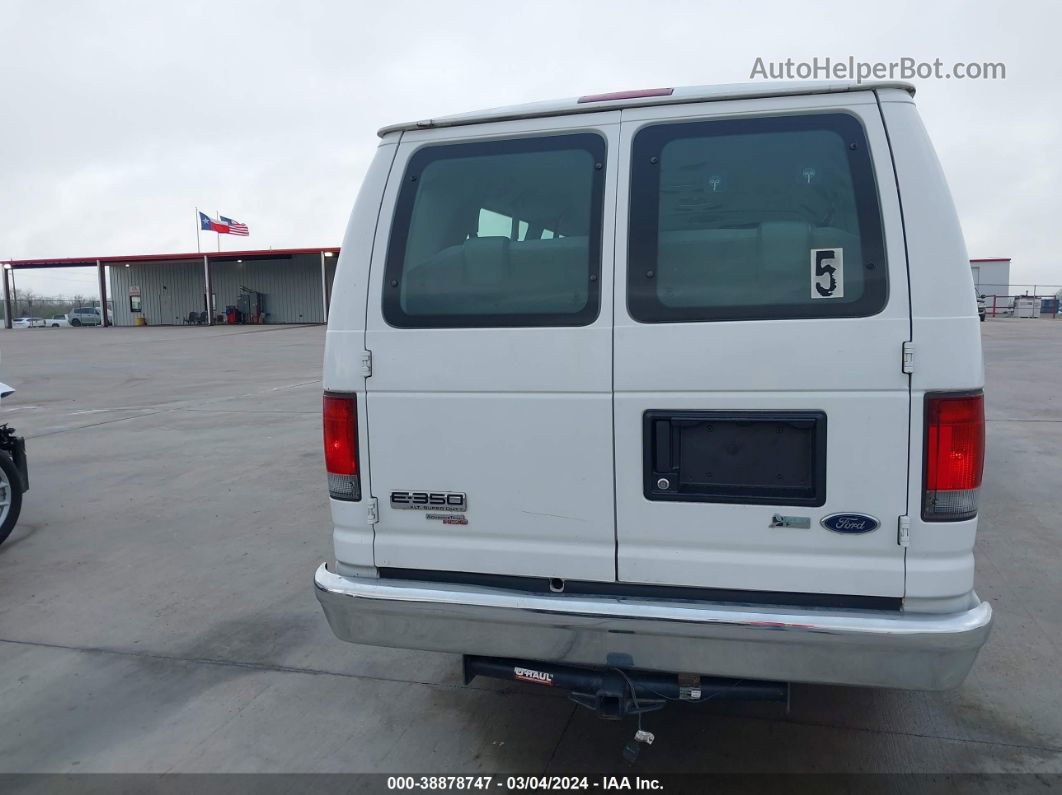 2013 Ford E-350 Super Duty   White vin: 1FBSS3BL5DDA04799