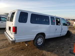 2012 Ford Econoline E350 Super Duty Wagon White vin: 1FBSS3BL6CDA11369