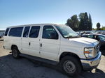 2012 Ford Econoline E350 Super Duty Wagon White vin: 1FBSS3BL6CDA99341