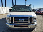 2012 Ford Econoline E350 Super Duty Wagon White vin: 1FBSS3BL6CDA99341