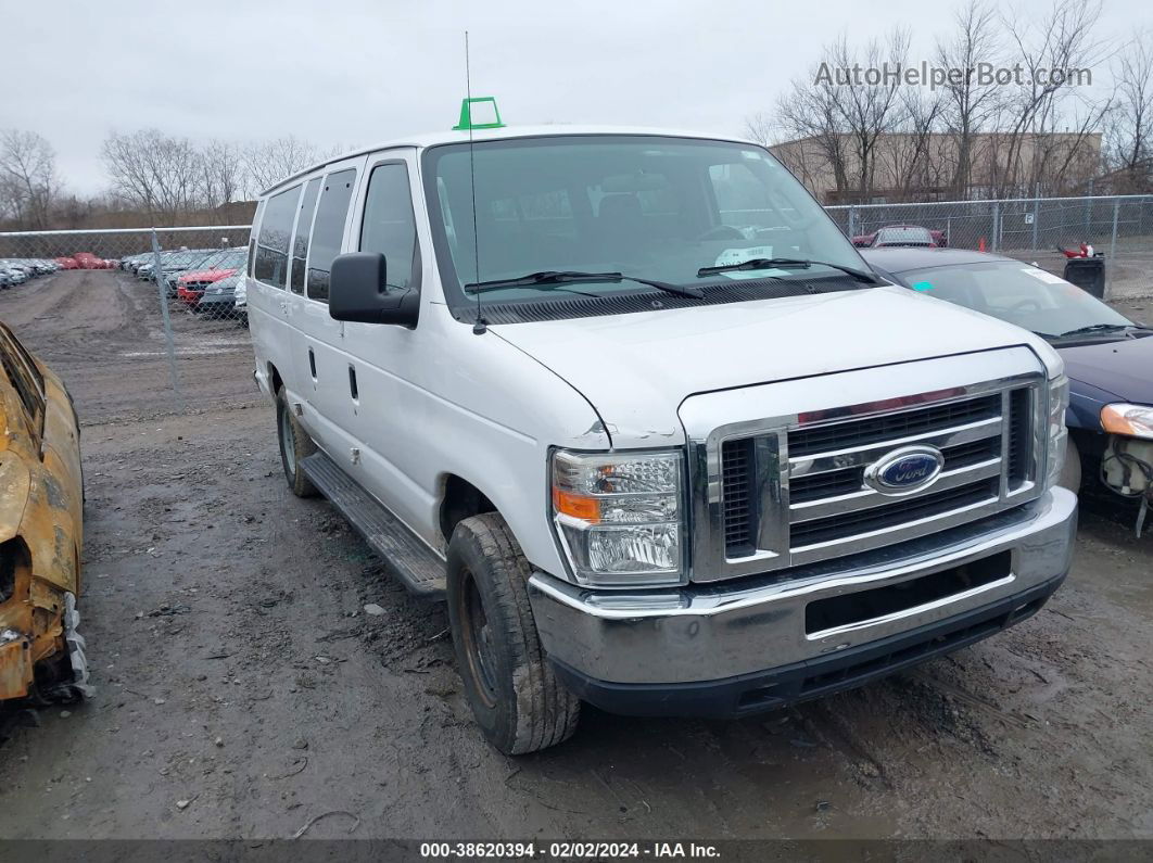 2013 Ford E-350 Super Duty Xlt White vin: 1FBSS3BL6DDA61545