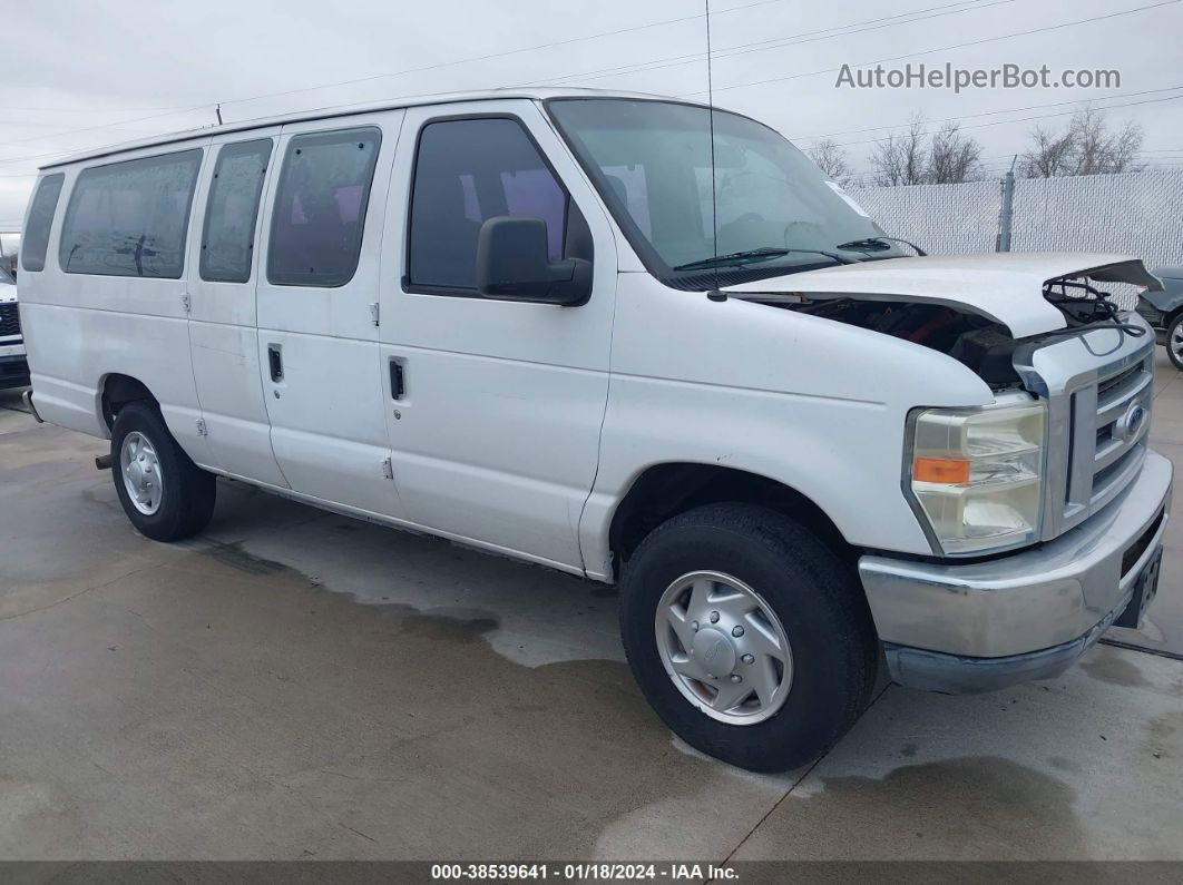 2010 Ford E-350 Super Duty Xl/xlt White vin: 1FBSS3BL7ADA02077