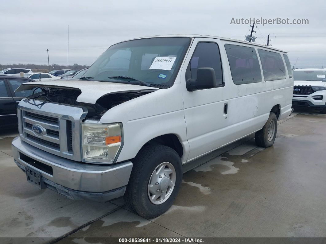 2010 Ford E-350 Super Duty Xl/xlt White vin: 1FBSS3BL7ADA02077