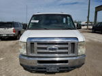 2012 Ford Econoline E350 Super Duty Wagon White vin: 1FBSS3BL7CDA04141