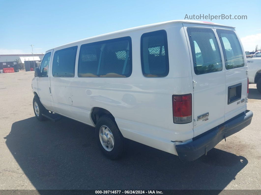 2010 Ford E-350 Super Duty Xl/xlt White vin: 1FBSS3BL8ADA65057