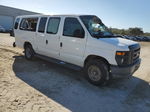 2012 Ford Econoline E350 Super Duty Wagon White vin: 1FBSS3BL8CDA99227