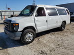 2012 Ford Econoline E350 Super Duty Wagon White vin: 1FBSS3BL8CDA99227