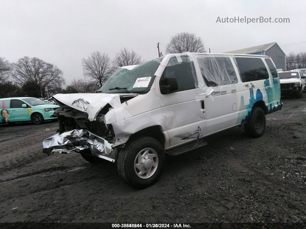 2013 Ford E-350 Super Duty Xlt White vin: 1FBSS3BL8DDB14522