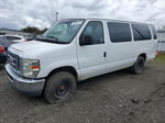 2010 Ford Econoline E350 Super Duty Wagon White vin: 1FBSS3BL9ADA31807