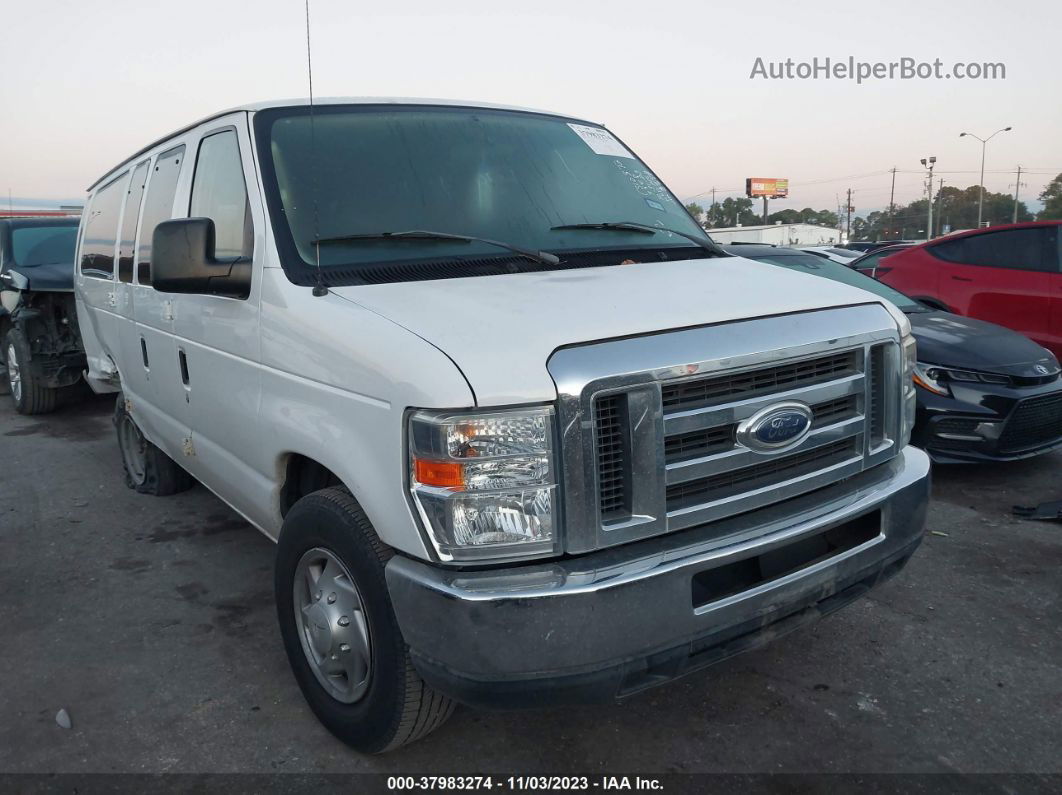 2013 Ford E-350 Super Duty Xlt White vin: 1FBSS3BL9DDA76508