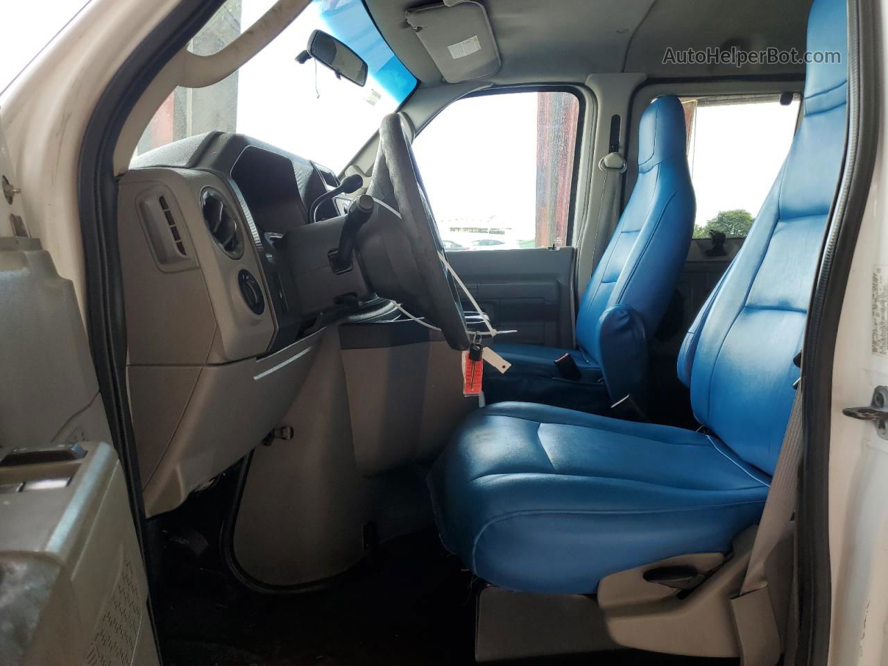 2012 Ford Econoline E350 Super Duty Wagon Белый vin: 1FBSS3BLXCDA70246