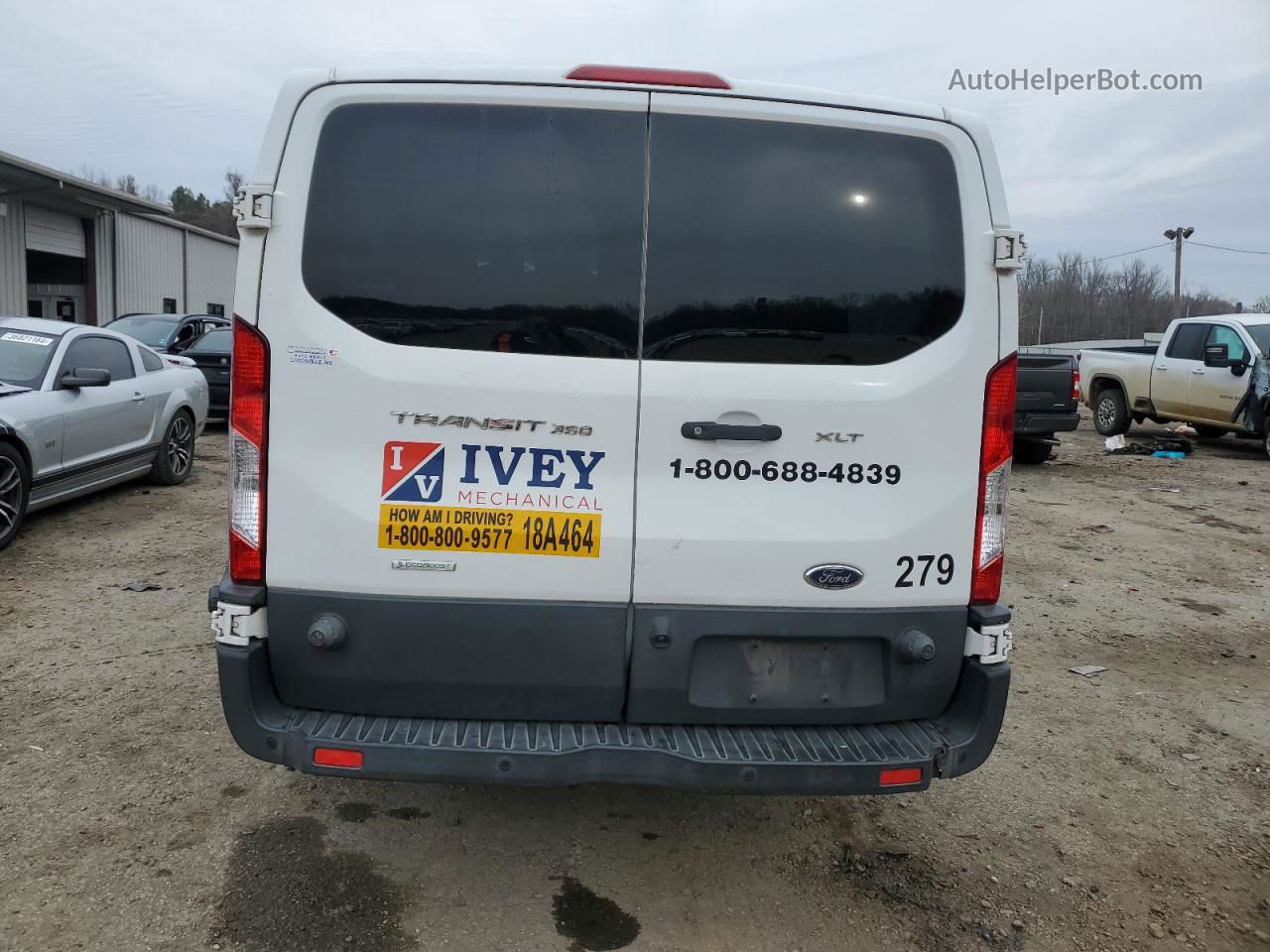 2018 Ford Transit T-350 Белый vin: 1FBZX2YG3JKA44973