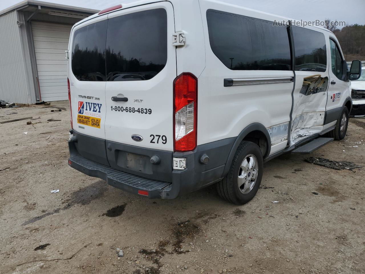 2018 Ford Transit T-350 Белый vin: 1FBZX2YG3JKA44973