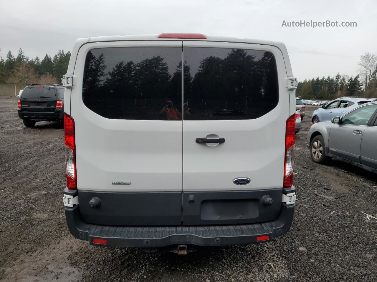 2018 Ford Transit T-350 White vin: 1FBZX2YG9JKA80893