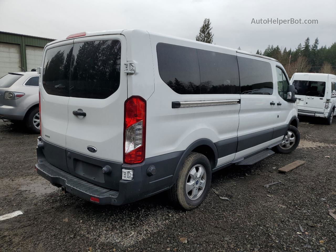 2018 Ford Transit T-350 White vin: 1FBZX2YG9JKA80893